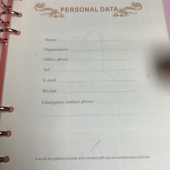 Checkered Planner - Picture 5 of 6